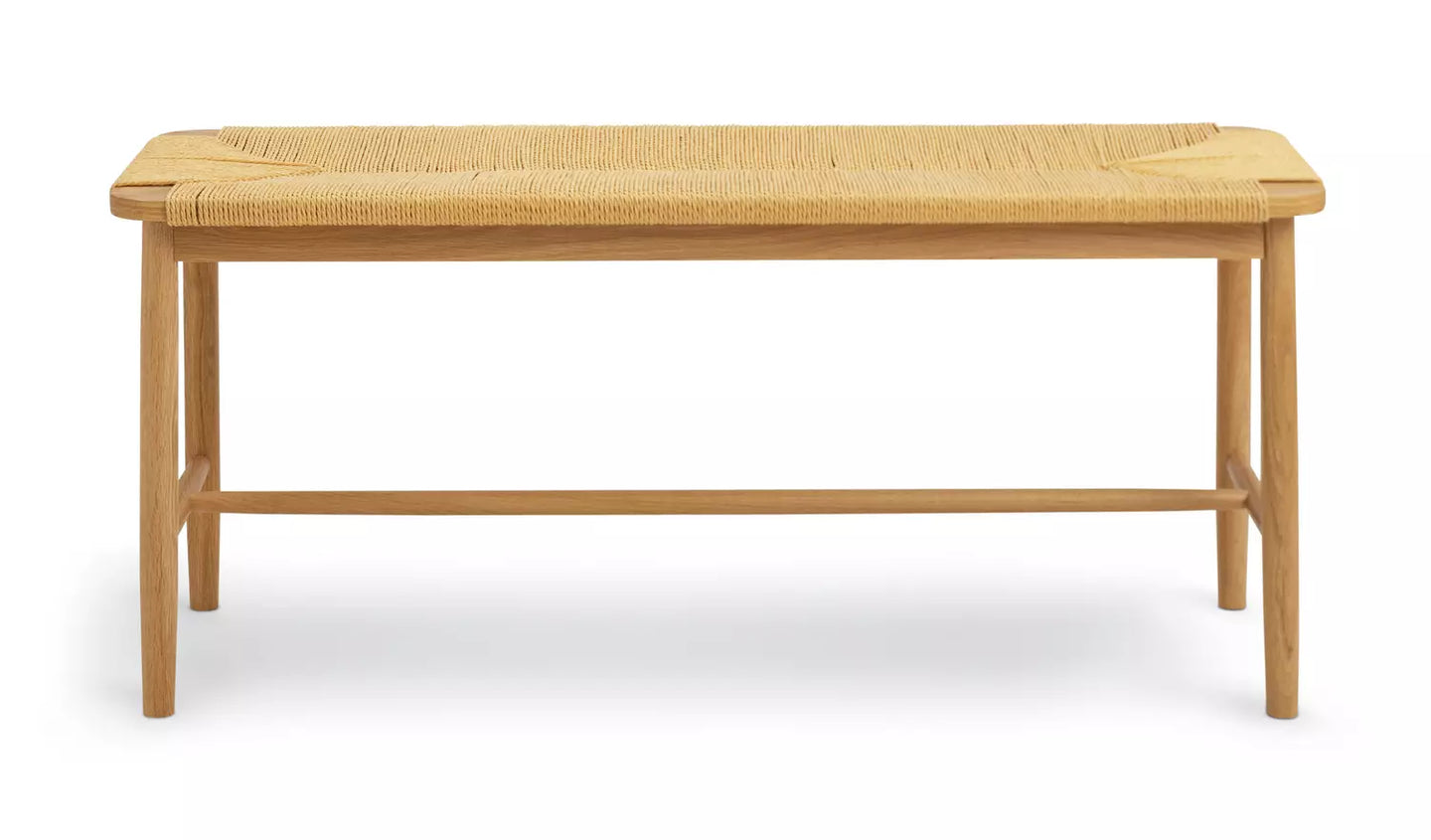Assembled Habitat Hanna Oak Bench - Natural